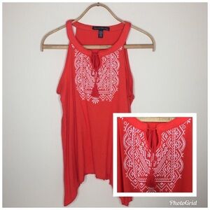 [French Laundry] Asymmetrical Hemline Top